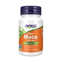 나우푸드 로우 마카 750mg 베지 캡슐, 30개입, 5개
