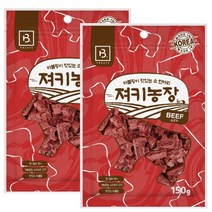 브리더 브리더랩 져키농장 소고기 150g x 2개 칭찬간식, 단일옵션