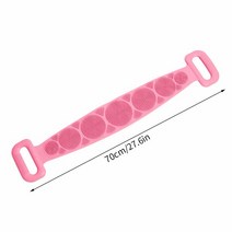발각질제거제 풋케어 실리콘 바디 스크러버 백 마사지 엑스 폴리 에이 팅 스폰지 욕실 목욕 브러시 스크럽 샤워 바디 워시 스크러버 제거 목욕 벨트, s2 목욕 스크러버