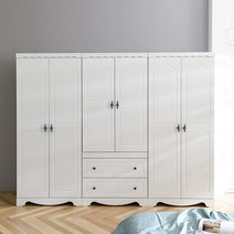 [1만원 추가할인중!]장인가구 세이지 K6 2400 옷장세트, 워시