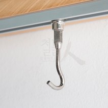 철물인 와이어 액자걸이 (천장설치 - 간편레일 사용), 1개, (천장-간편레일사용) 원터치 직고리