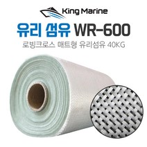화이바글라스 유리섬유 WR-600 33kg 로빙크로스 FRP, 1개