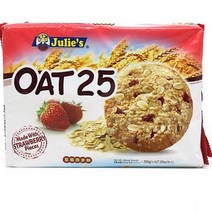PERFECT FOOD MANUFACTURING M SDN. BHD 줄리스 오트25스트로베리 200g 그래놀라 뉴트리션바, 1, 단품