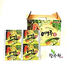 원액그대로 여주즙 국내산100% 여주뽕잎차, 30팩, 100ml