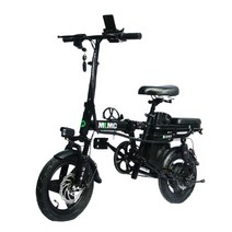 전기자전거 접이식 전동 출퇴근용 배달용 장거리용 2인승 블랙 베이직, 배터리-15A-60KM, 상세페이지참고