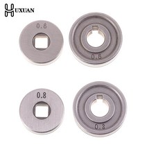 MIG/MAG Welding Machine 1KG Wire Feeding Roll V U K Knurl Groove 0.6MM 1.0MM Of Steel Aluminum Flux, 03 K Groove 0.6-0.8
