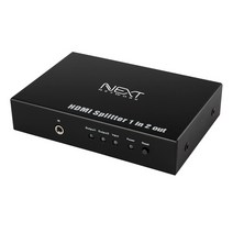 넥스트 HDMI 1:2 모니터 분배기(NEXT-0102SP4K) 분배기, 설명내포함, 설명내포함