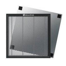 레이저각인기 레이저마킹기 CO2레이저 sculpfun 레이저 절단 벌집 작업 테이블 보드 co2 다이오드 레이저 조각기 절단기 용 스틸 패널 플랫폼, 400x400mm, 400x400mm