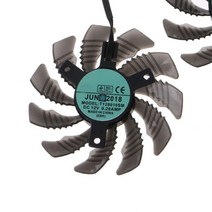 쿨러팬 냉각팬 GV-N960OC GTX 960 VGA 팬 용 냉각 80MM 2PCS T128010SM 그래픽 카드 3Pin 12V 0.2A