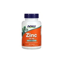 나우푸드 아연 50mg 250정 글루콘산아연 징크 글루코네이트, 1개, 기본