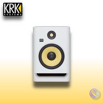 KRK Rokit 8 G4 8인치 화이트 모니터 스피커 1통 액티브스피커 홈레코딩 전문가용