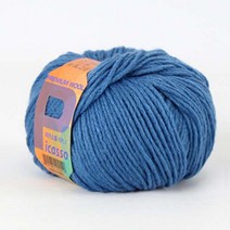 [앵콜스] 피카소울실 6ply (낱개) 뜨개실 털실, 36 중데님 (30g)