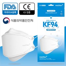 메디텍스 KF94 3D 마스크 3중 구조 필터 사용