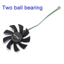 Zotac GTX1060 6Gb 미니 그래픽 카드용 DIY 교체 팬 새로운 85mm T129215SU 4 핀 3GB, 02 Tow Ball Bearing-Fan