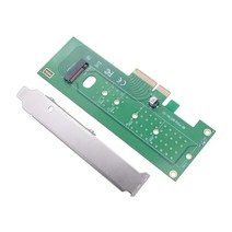 OULLX M.2 NVMe SSD-PCI-E 4X 8X 16X PCIE 3.0 어댑터 카드 데스크탑 후면 패널 확장 지원 2230 2242 22110, 한개옵션1, 01 Green