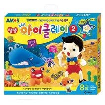 제이스토어 / 탱탱 아모스 아이클레이 박스 2번 18g 8색 32개입