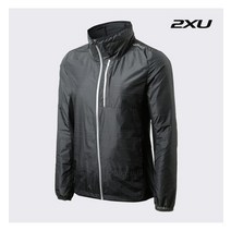 2XU 코리아 남성 리플렉티브 스트라이프 자켓_XUG1411BLK