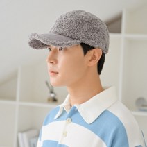 램스캡 캡모자 챙 골프 등산 테니스 무스탕 겨울 남성 남자 모자 (3컬러)