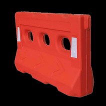 도로 PE방호벽 가드레일 공사장 울타리 팬스 주차장, 회전형 1200x700 노랑 5kg