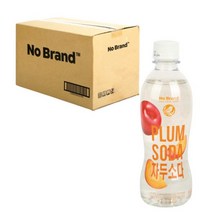 노브랜드 자두소다 350ml 20입1박스, 20개