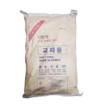 교재용 석고가루 25kg/문교 석고분말/미술 학습 수업용, 10개