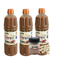 [홍게간장]홍게맛장만능진국900ml 3병+육수풍미35알, 900ml