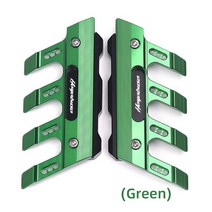 바이크 오토바이 프론트 펜더 사이드 프로텍션 가드 머드 슬라이더 액세서리 스즈키 하야부사 GSX1300R GSX 1300R 2008-, green