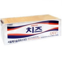 서울 체다슬라이스치즈 업소용 100매, 100개