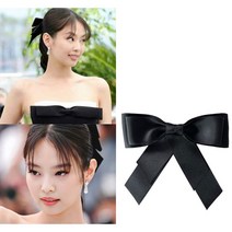 멧갈라 맷갈라 제니리본헤어핀 블랙리본헤어핀
