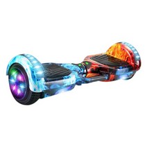 우주고양이 호버보드 두발전동휠, 블랙, 10인치
