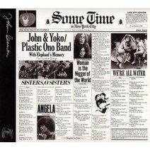 미개봉CD) John & Yoko - Ono Plastic Ono Band / Some Time In New York City (2010 Remastered/DIGIPACK/2CD)