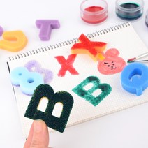교육용 숫자 알파벳 도장 놀이 도구, 제품선택