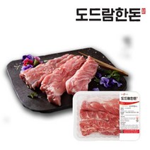도드람한돈 등심꽃살 500g 등 부위별, 삼겹살 구이용 500g