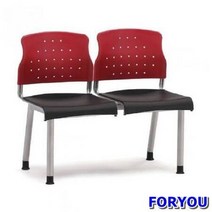 ForU767 3인용 연결의자 레인보우 팔무 올사출 의자 대기실의자 2인용 로비의자, 상세페이지 참조