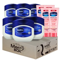 [메리박스] 보습세트 바세린 헬씨 핸드로션 60mlx4+프로텍팅 젤리(50gx3+100gx3), 1세트