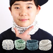리플러스 가을 겨울 아동 넥워머 4P SET KN-14001