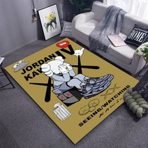 거실 서재 층간 소음 방지 식탁 카페트 오프 화이트 영역 깔개 거실 패션 층 매트 카펫 어린이 침실 침대 옆 입구 현관 매트 안티-슬립 홈 장식