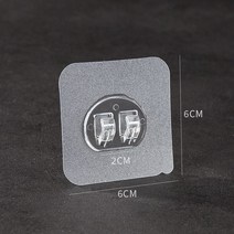 와이어 선반 랙 행거 홀더 아래 벽걸이 접착 후크 클램프 정리 장식 브래킷 키 액세서리 삽입, A