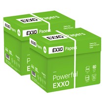 [캐논인쇄용지] 엑소(EXXO) A4 복사용지(A4용지) 80g, 5000매