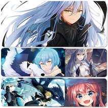 YN 전생했더니 슬라임이었던 건에 대하여 장패드 마우스패드 모음 게이밍 캐릭터 애니 굿즈 주문제작, 사이즈 800x300mm 두께 3mm, 옵션s15 슬라임 마우스패드 장패드