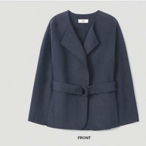 리스트 벨티드 칼라리스 핸드메이드 재킷 TWHJKL80070ID