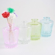 캔들이케아 140ml 컬러 엔틱 디퓨저용기 (5color), 투명 56개(1Box)