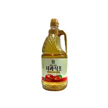 요리 청정원 사과 식초 대상 유기농 애플사이다비니거 1.8L, 해당 상품 선택하기, 1개