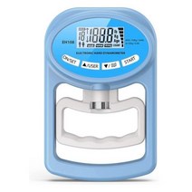 악력측정기 265 Lbs / 120Kgs Hand Dynamometer Grip Strength Trainer-Electronic Tester, 02 파란