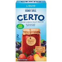 SURE JELL Certo Liquid Fruit Pectin 슈어젤 세르토 리퀴드 프루트 펙틴 177ml, 1개, 176ml