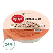 햇반 매일찰잡곡밥 210g 24개 2013732 2184420