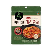 비비고 김치볶음, 80g, 2개