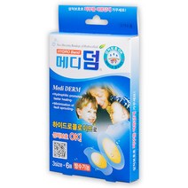 메디덤 하이드로콜로이드 밴드 방수형 6매입, 9개