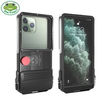 휴대폰 방수케이스 수중촬영 방수하우징 핸드폰 다이빙 케이스, 블랙