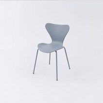 가구앤하우스 줄리엣 플라스틱 디자인 업소용 카페 식당 식탁 의자 (8colours), 줄리엣 체어 (그레이)